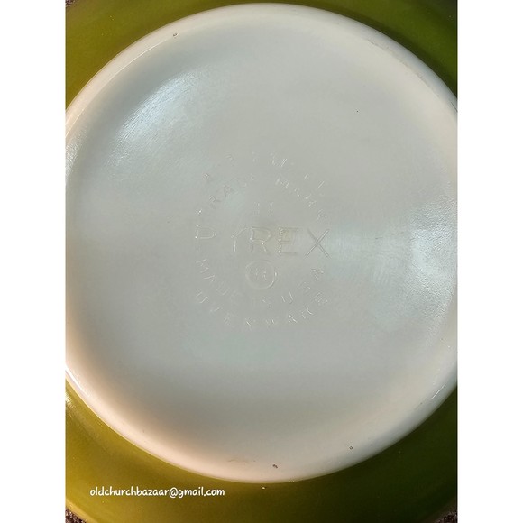 Pyrex Avacado 403 Mixing Bowl Stackable - Picture 4 of 5